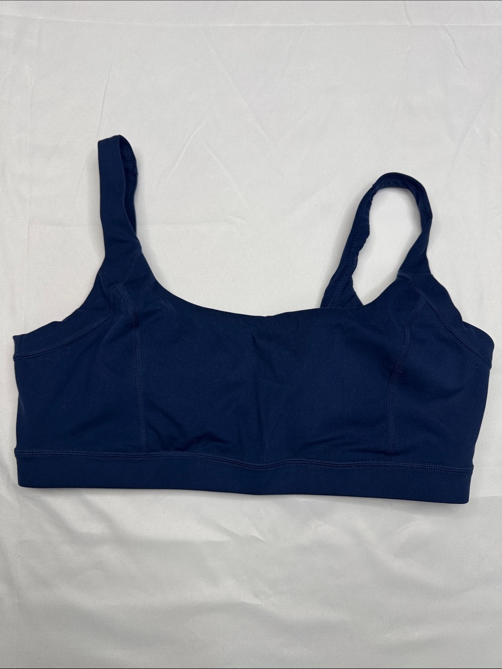 J. Crew active size Large L Navy Wireless Everyday Sports Bra